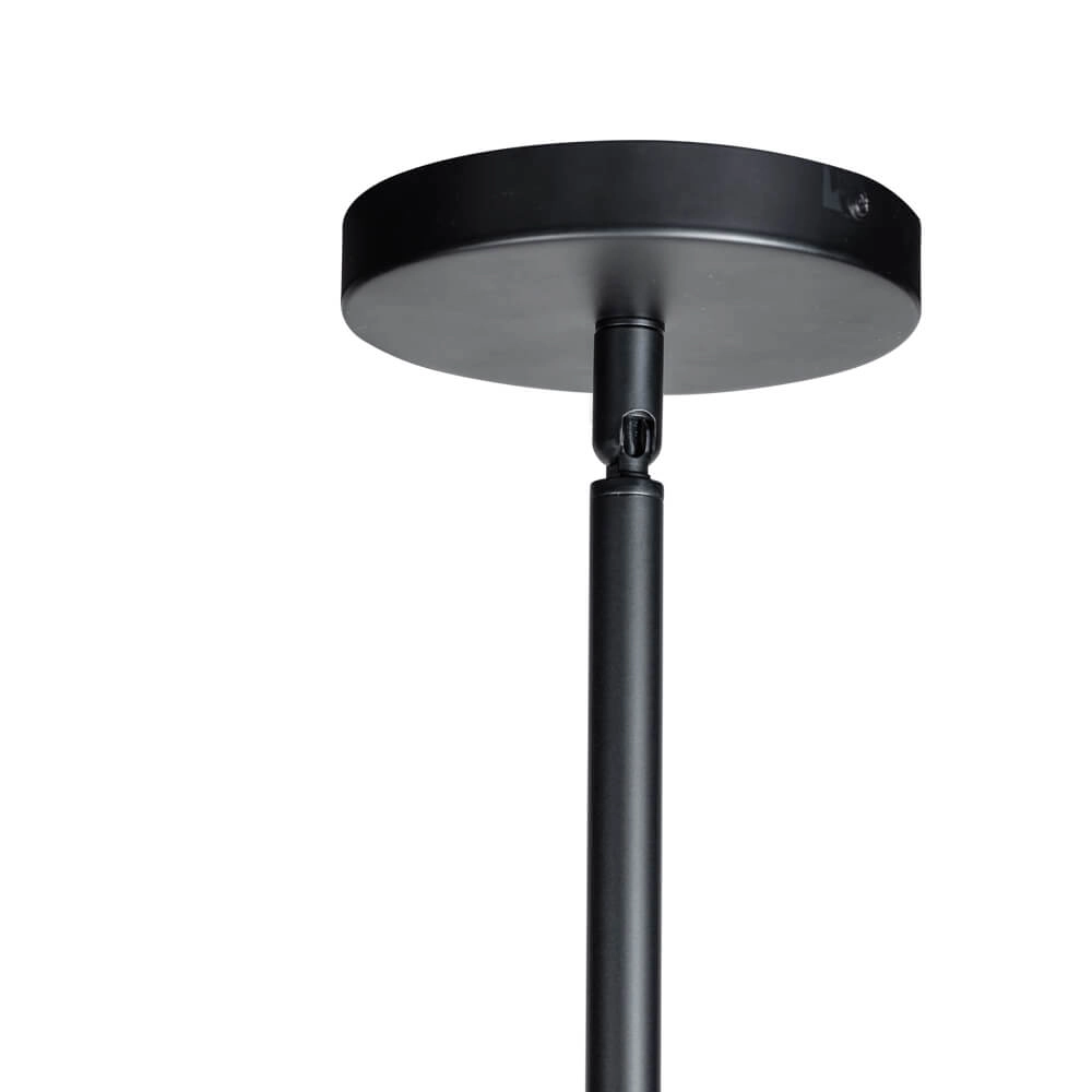 Schlanke Esstischlampe Miller 4-Licht-Schwarz ETH 8720195303077