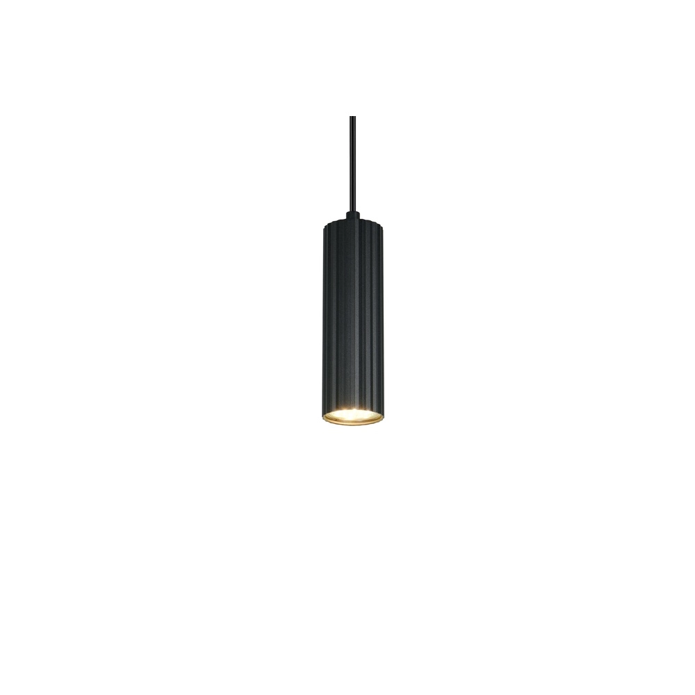 Design-Pendelleuchte Soka Ø 9cm schwarz Trio 4017807658477