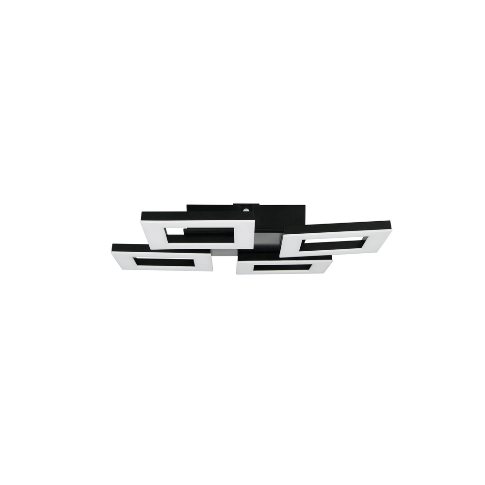 Design-Deckenlampe Cemi Schwarzes Quadrat Trio 4017807704334