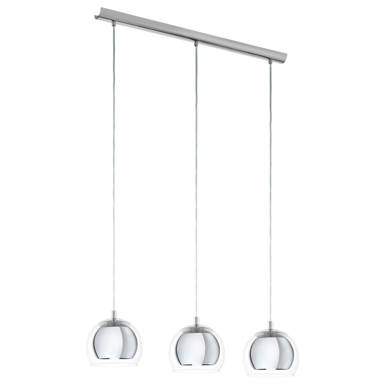 Pendelleuchte Rocamar 3-Licht-Chrom