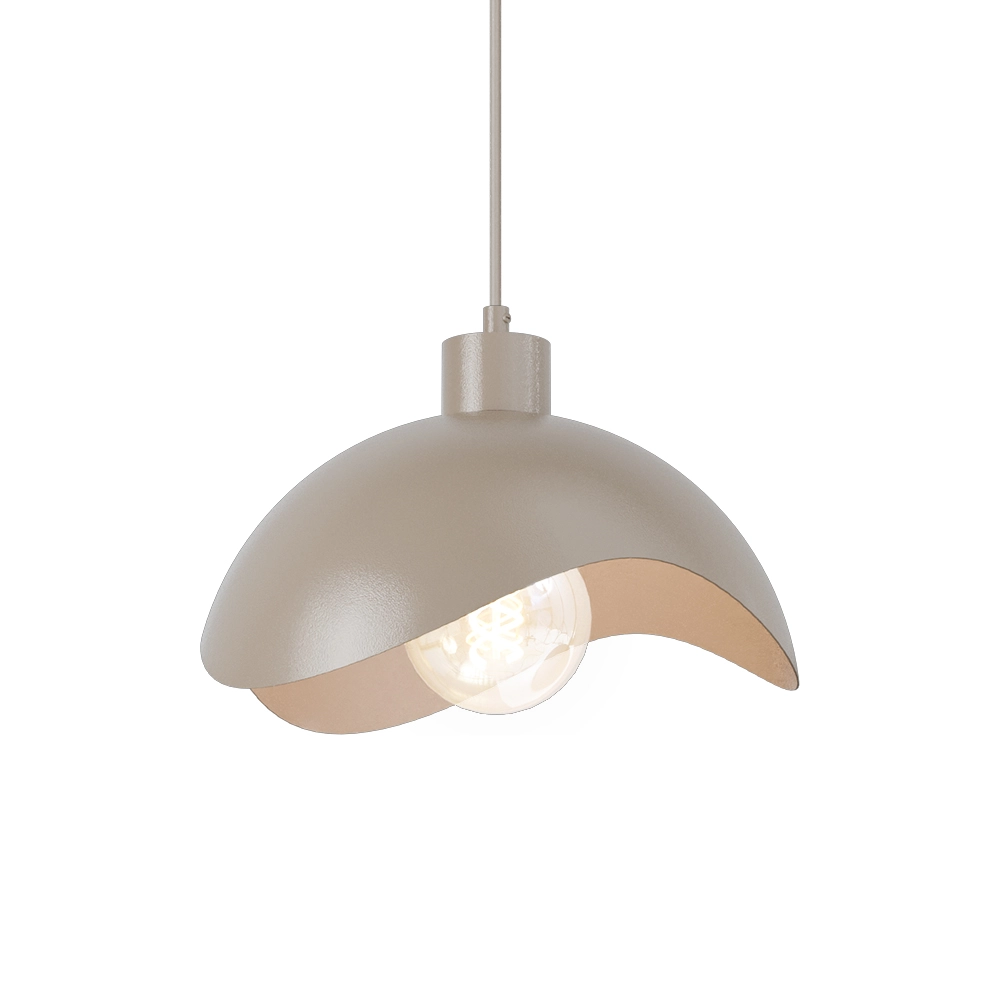 Design-Pendellampe Volta Ø30 cm – wellig – Sand Masterlight 8718121393377