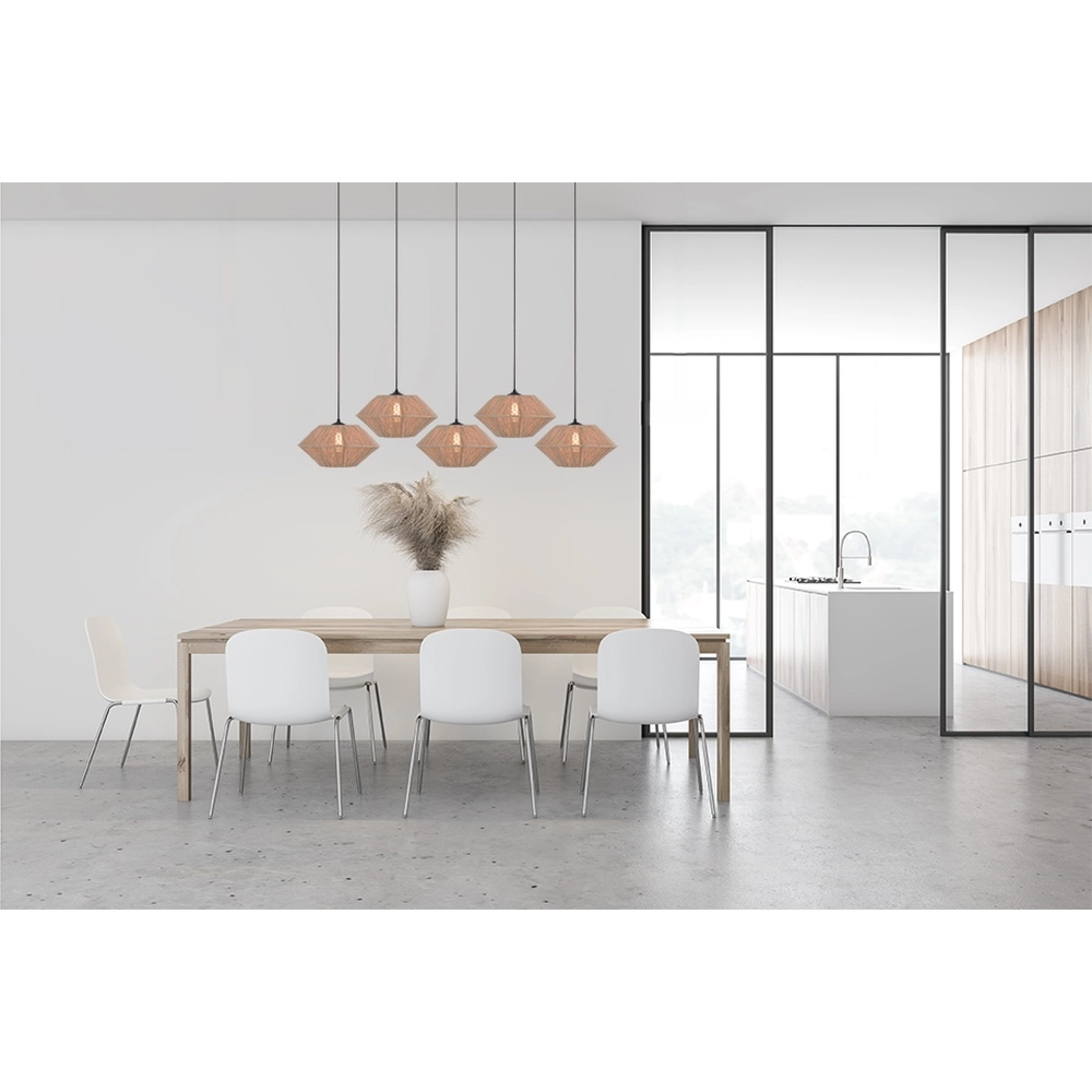 Esstisch-Pendellampe Bicono 5x Ø35 cm Masterlight 8718121352855