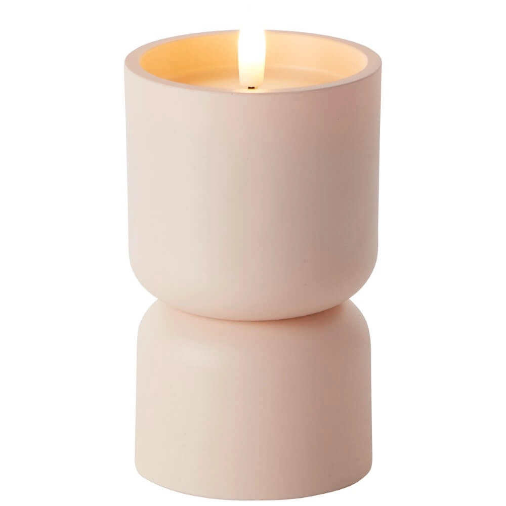 Kerzenlampe Lovere creme 15cm