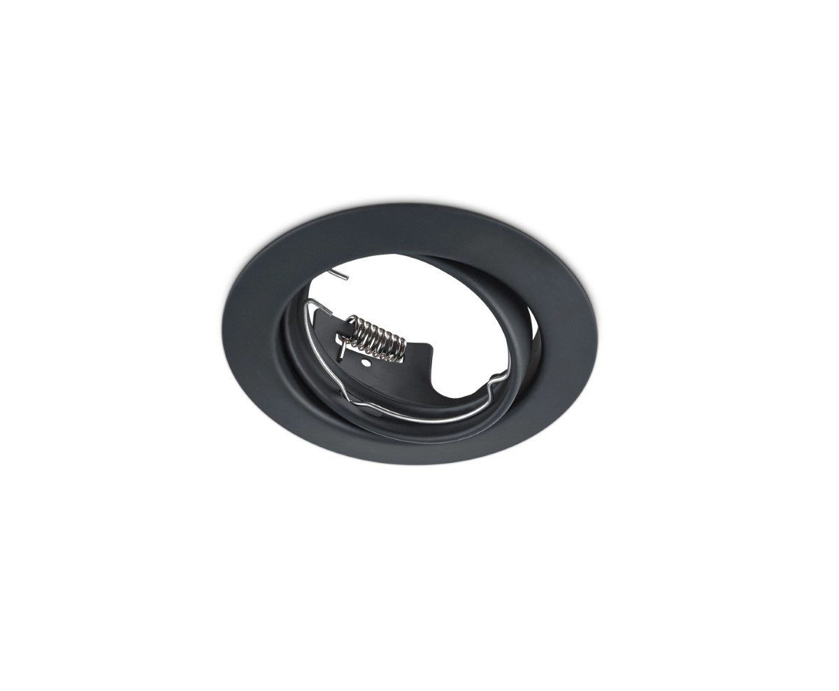 Einbaustrahler Jura GU10 8,3 cm schwarz
