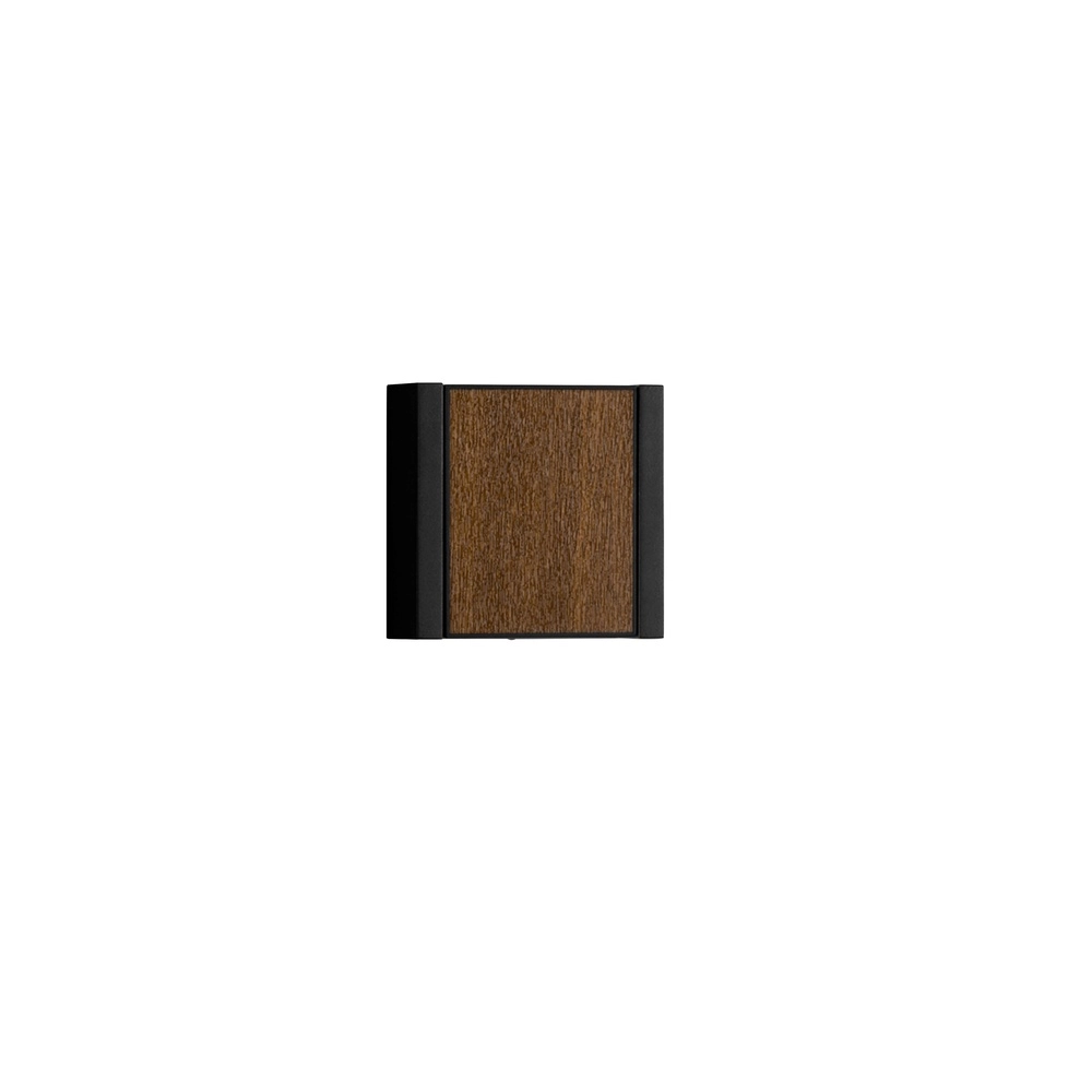 Wandleuchte Kioo schwarz mit Holz Lyora 5212017478795