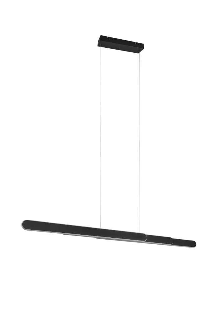 Hängelampe Helios 130cm schwarz Trio 4017807577839