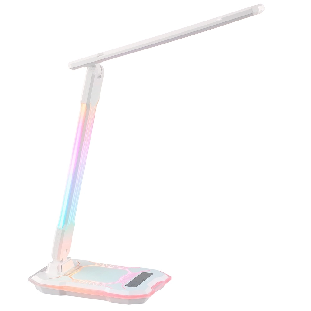Schreibtischlampe Cyberglow Weiß Brilliant 4004353460678