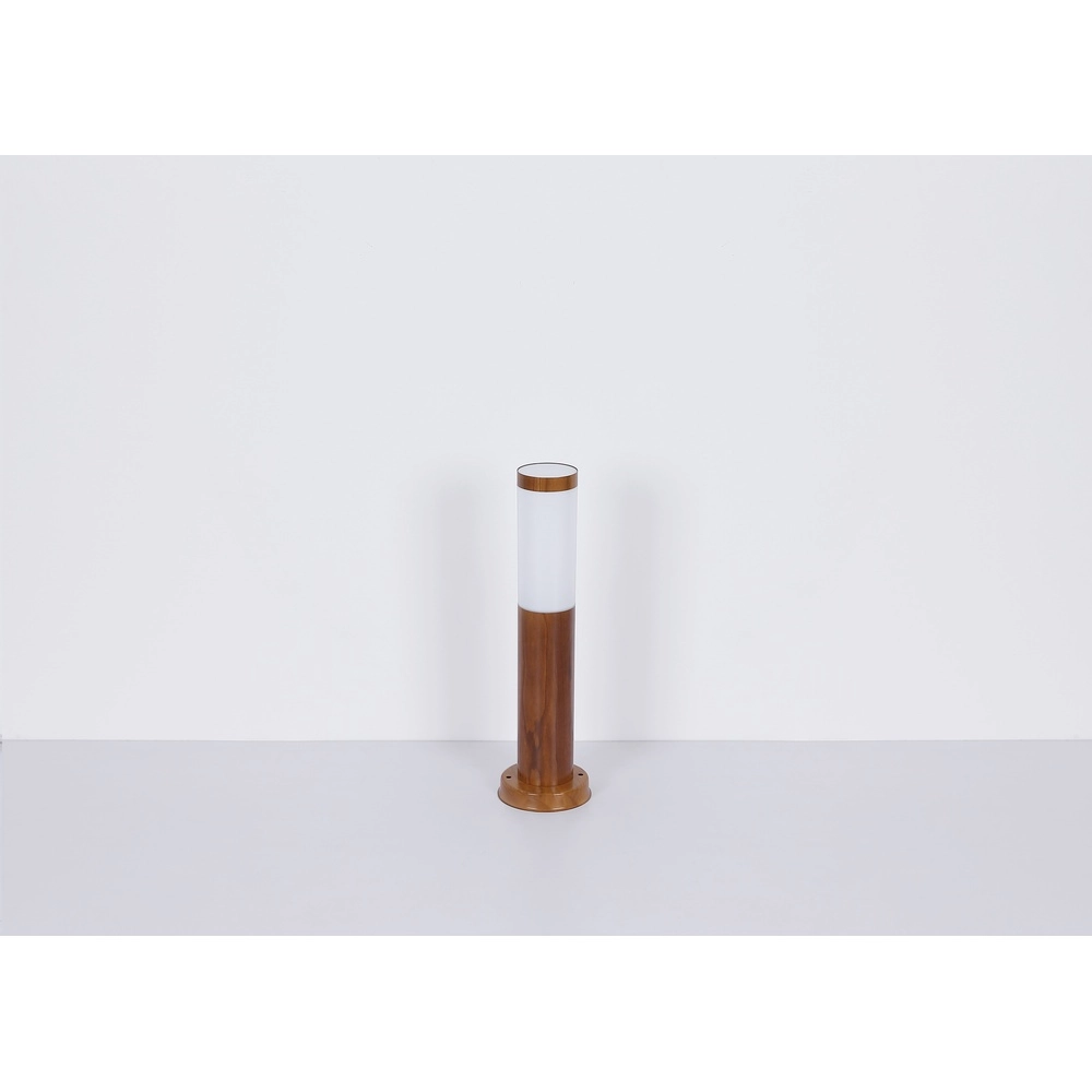 Gartenlampe Boston Holz mit Weiß Globo 9007371423132