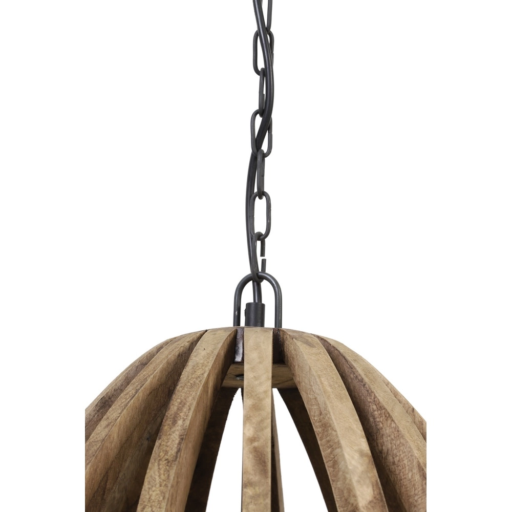 Holz-Pendellampe Haranka Ø 47cm Light & Living 8717807293321