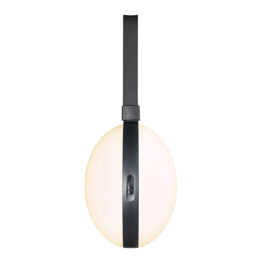 Schlanke Tischleuchte Bring To-Go schwarz Ø 16cm Nordlux 5704924010552