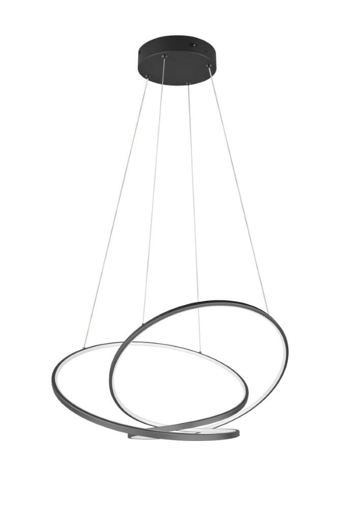 Vide-Hängelampe Darvin schwarz - 75cm Trio 4017807616057