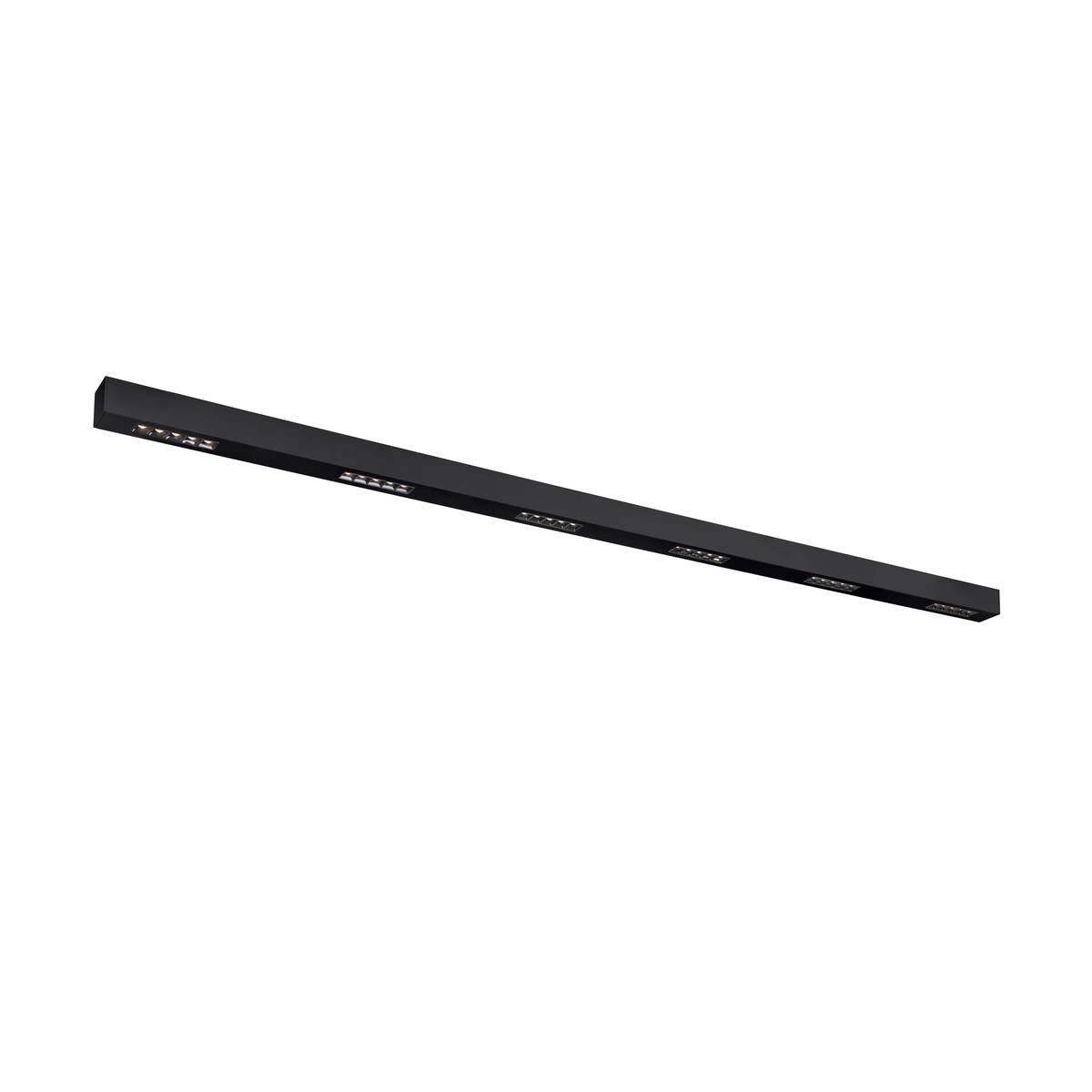 Deckenleuchte Q-Line 200 cm – 3000 K Schwarz