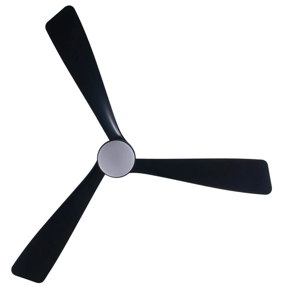 Schwarzer Deckenventilator mit Lampe Peregrine Ø 142cm Beacon 9333509165316