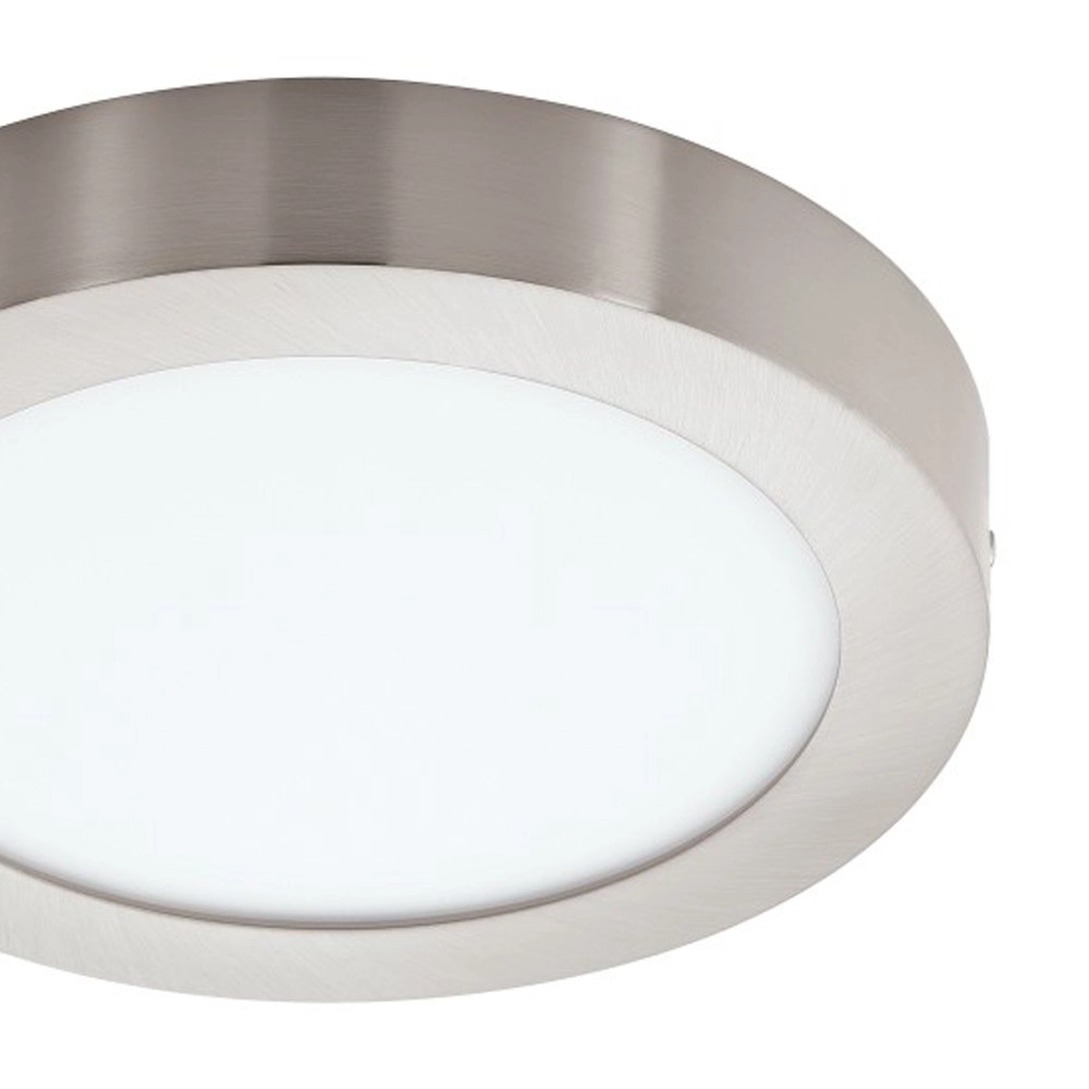 LED-Deckenlampe Fueva-C Round 30 cm Nickelmatte Eglo 9002759966782