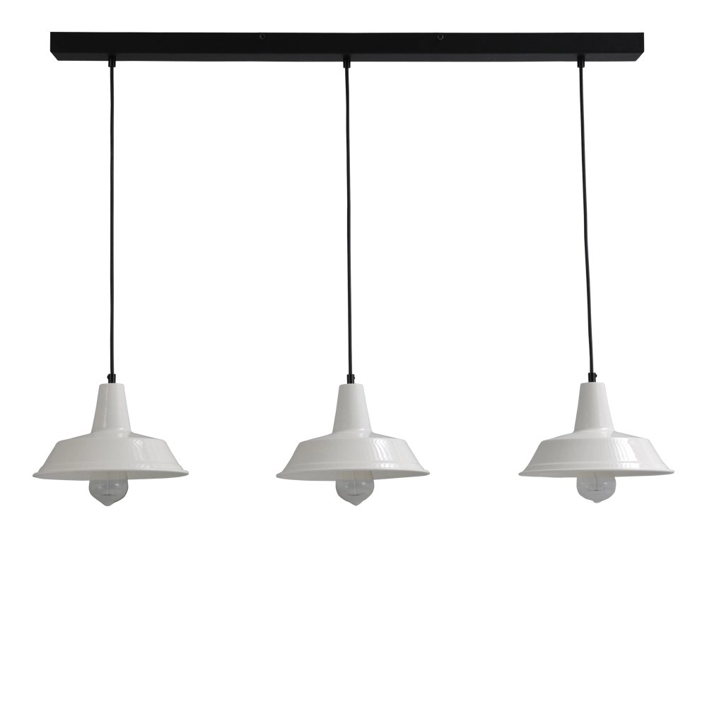 Esszimmerlampe Industria 3x25 3 Licht mit schwarz