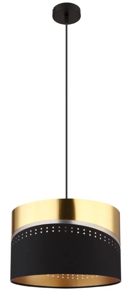 Hängelampe Or schwarz mit gold Globo 9007371458707