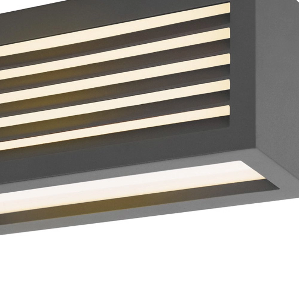 Wandleuchte Box-L 25 cm Anthrazit SLV 4024163222532