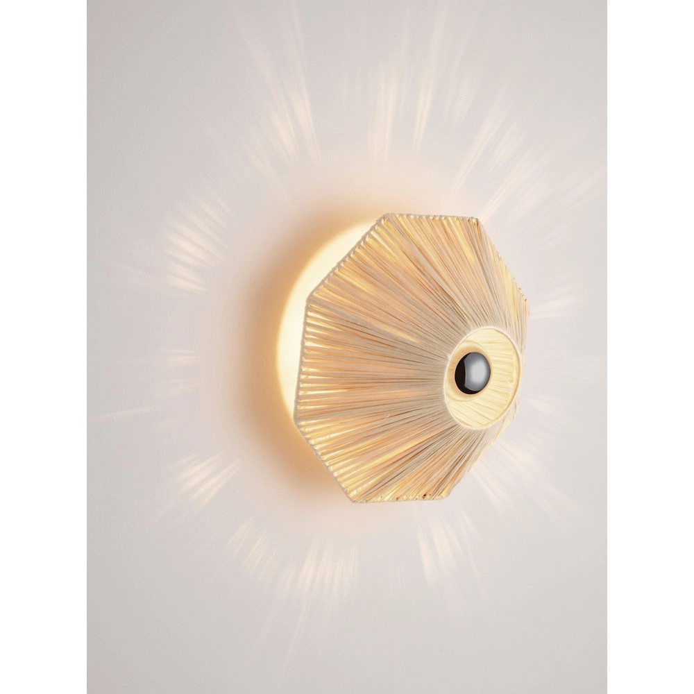 Japandi Wandlampe Elvio Ø 30cm Lyora 5212017493880