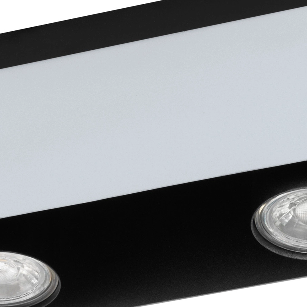 Deckenlampe Viserba 2-hell weiß und schwarz Eglo 9002759973957