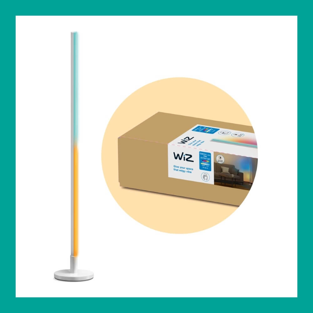 Verstellbare Stehleuchte Pole WiZ 8719514554375