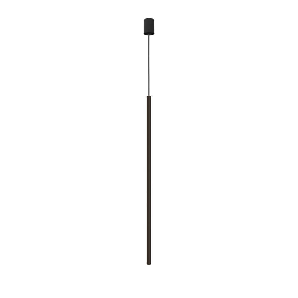Schlanke Hängelampe Laser XL 2,5 cm schwarz