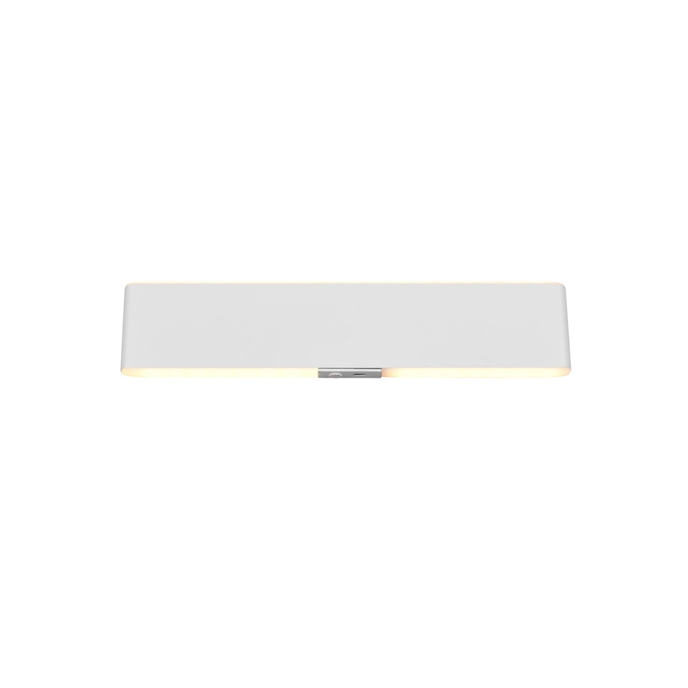 Moderne Wandleuchte Conchita weiß 32cm Trio 4017807655650