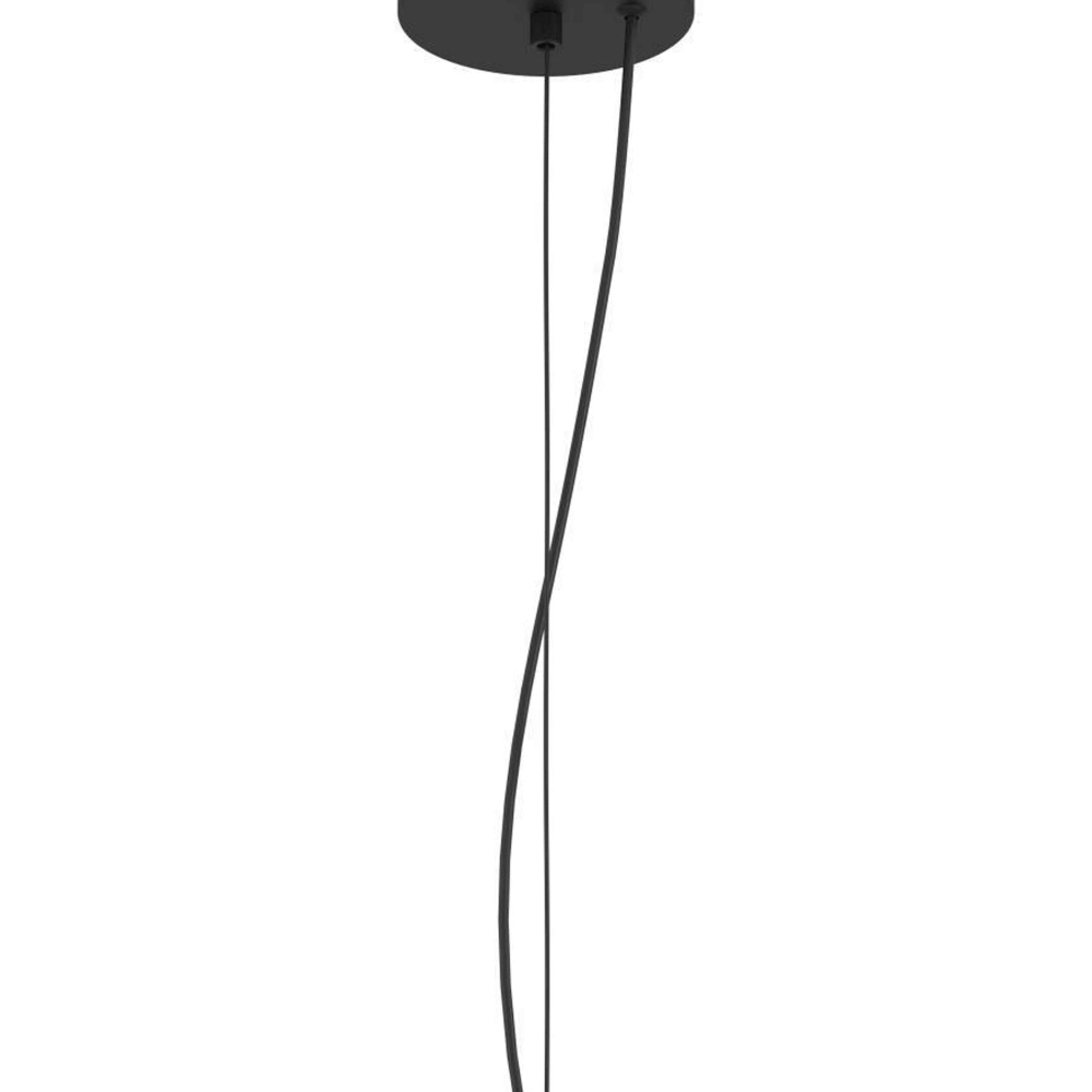 Schwarze Hängelampe Camasca Ø 28cm Eglo 9008606239054