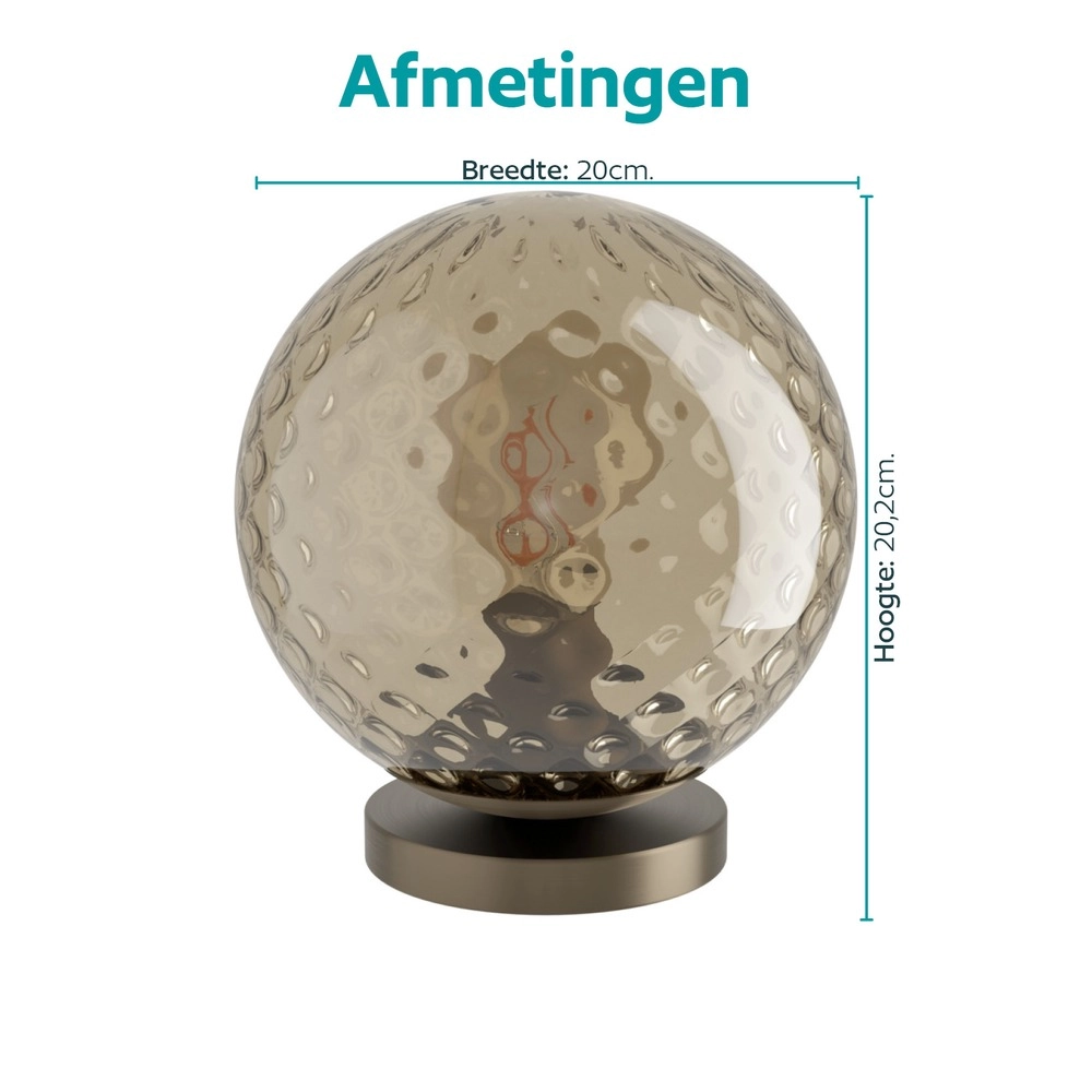 Tischlampe Rondo 2 Dark Bronze