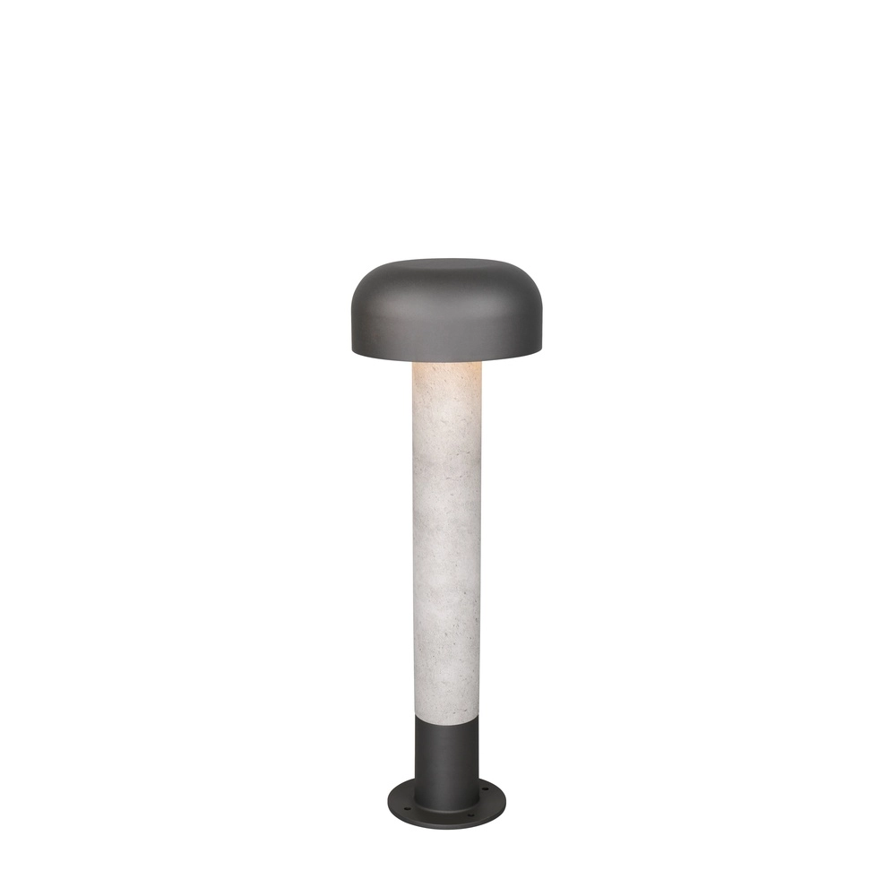Design-Gartenleuchte Fraser grau 54cm
