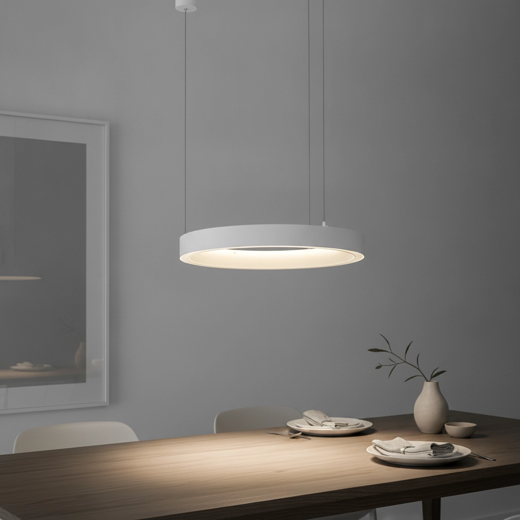 Design-Pendelleuchte Sting weiß Ø 60cm