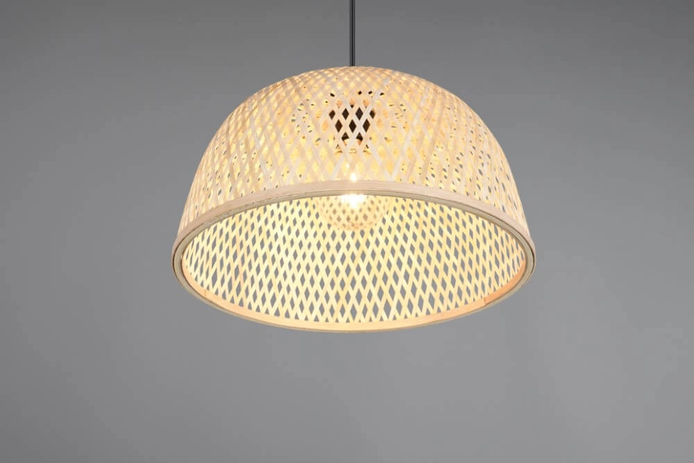 Cremefarbene Pendelleuchte Laurent Ø 40cm Trio 4017807637601
