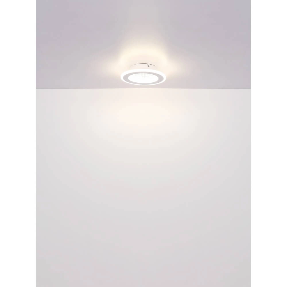 Deckenlampe Lamela Ø 22,5cm weiß Globo 9007371458615
