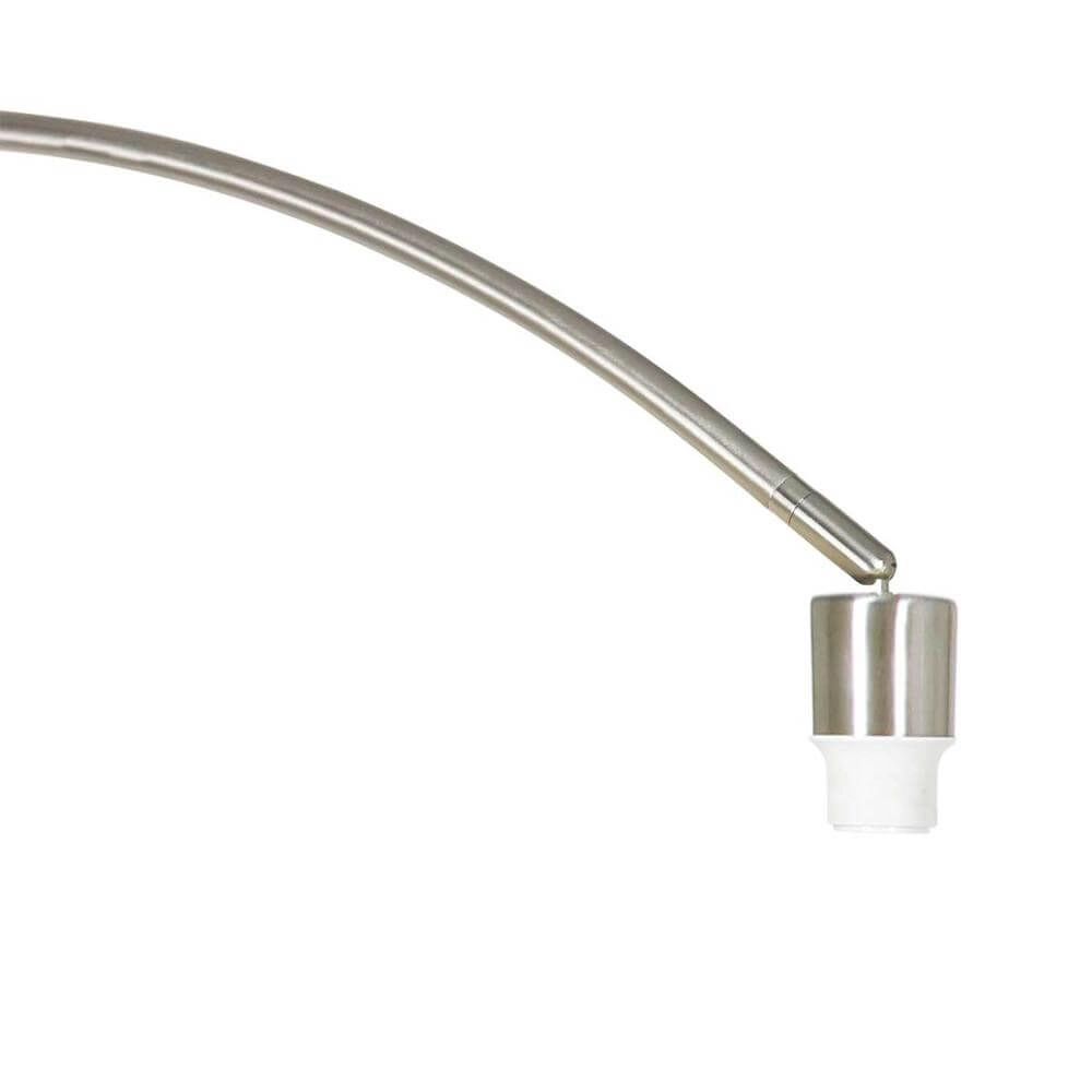 Bogenlampe Solva Metall mit Rauchglas Steinhauer 8712746174946