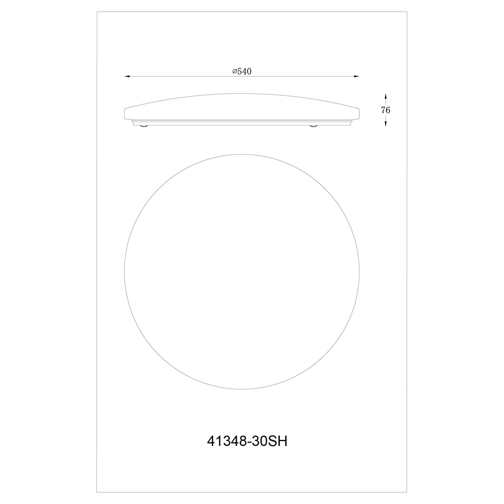 Deckenlampe Sajama I Ø 54cm Globo 9007371397556