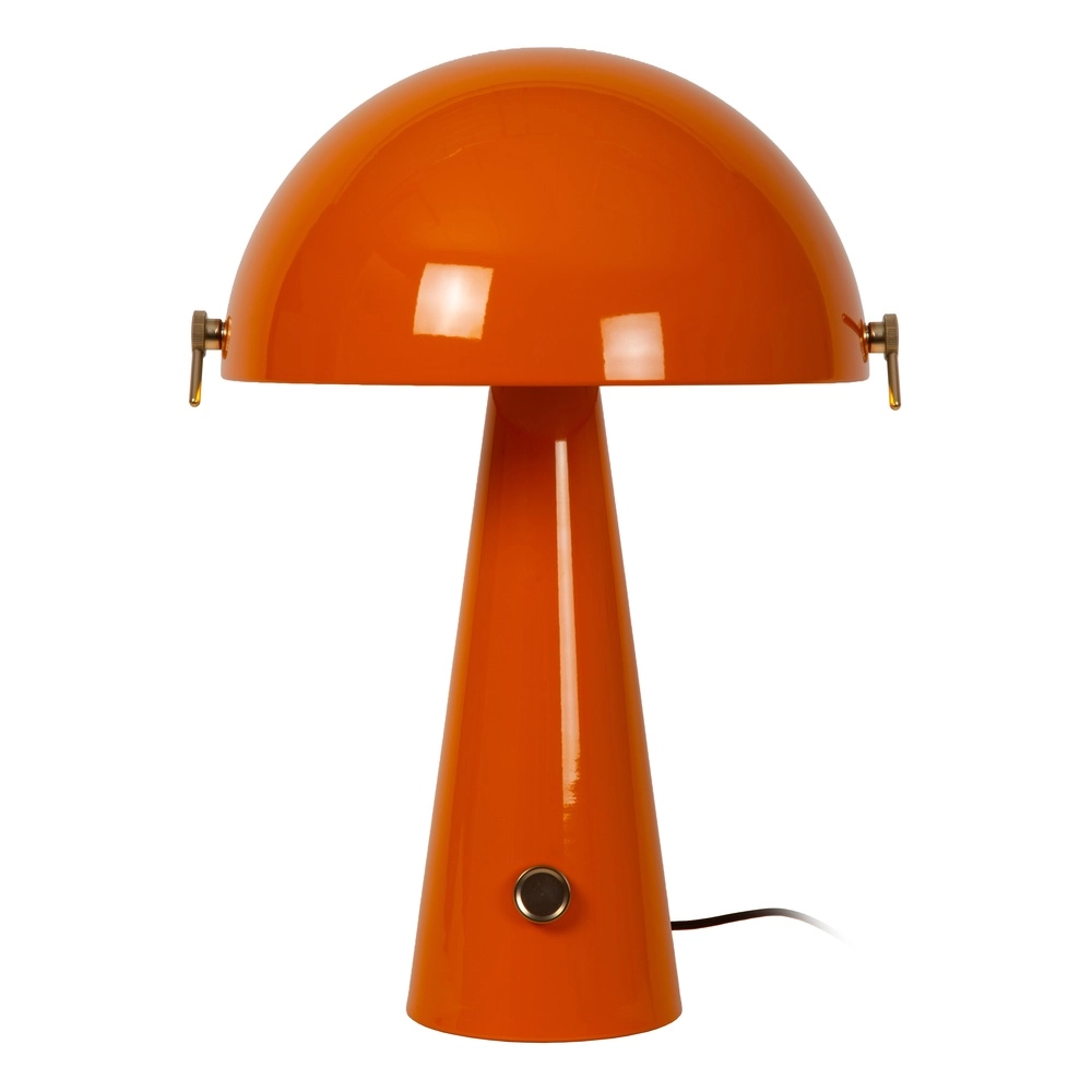 Tischlampe Barone orange Ø 38 cm Lucide Vibes 5411212650122