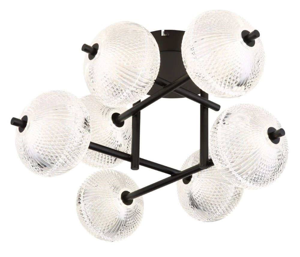 Einzigartige Design-Deckenleuchte Ceps 7-Licht