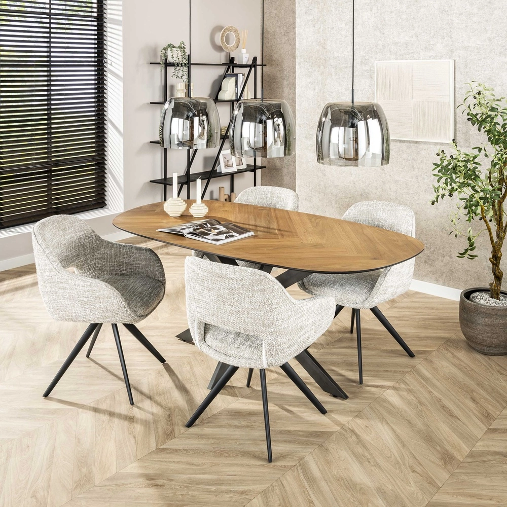 Esstisch-Pendellampe Drift 3x Ø 35cm Lyora 8716803512740