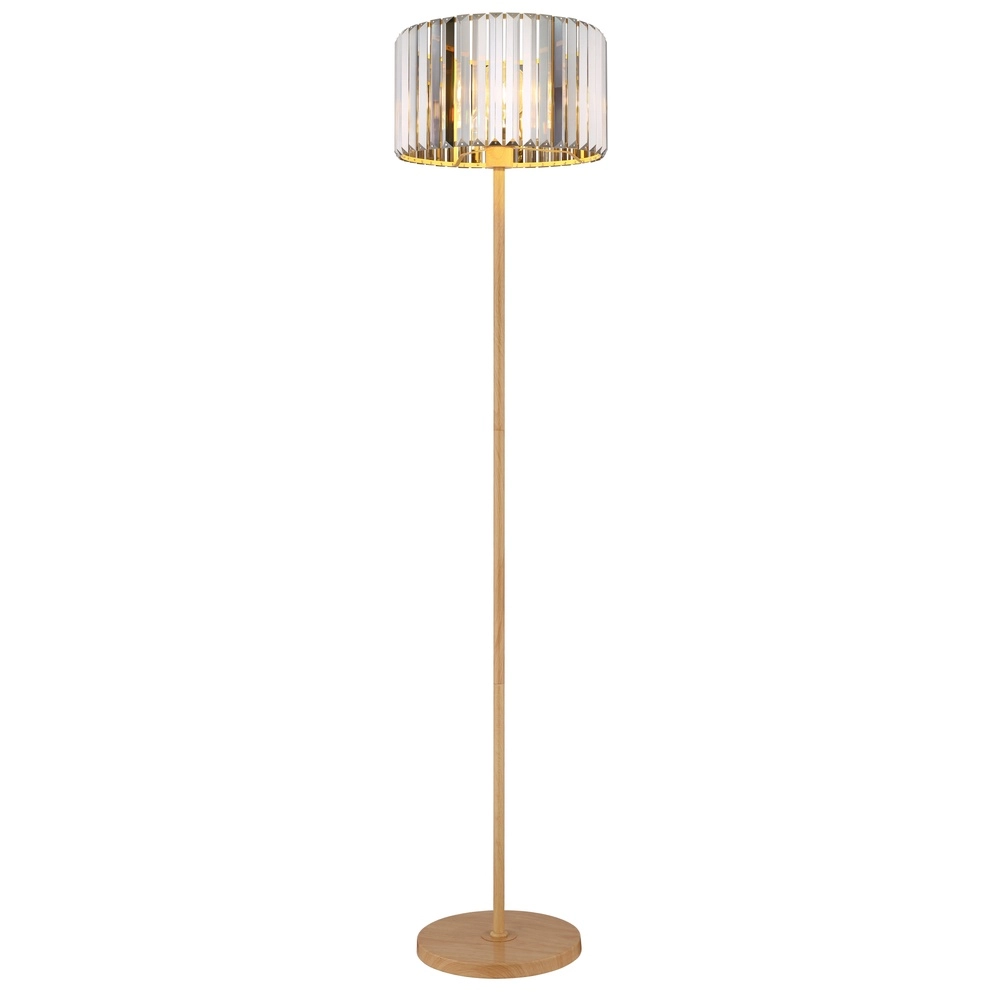 Stehlampe Run Holz