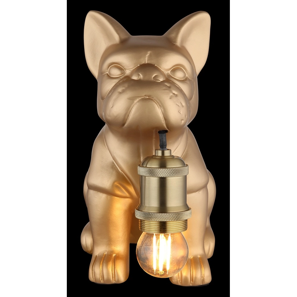 Tischlampe Dogo Hundegold Globo 9007371566327