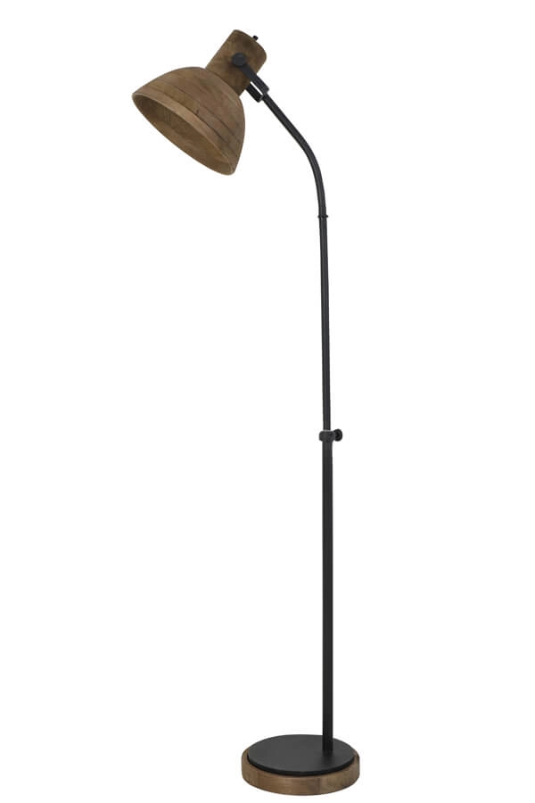 Country Leselampe Imbert Holz mit Schwarz Light & Living 8717807293260