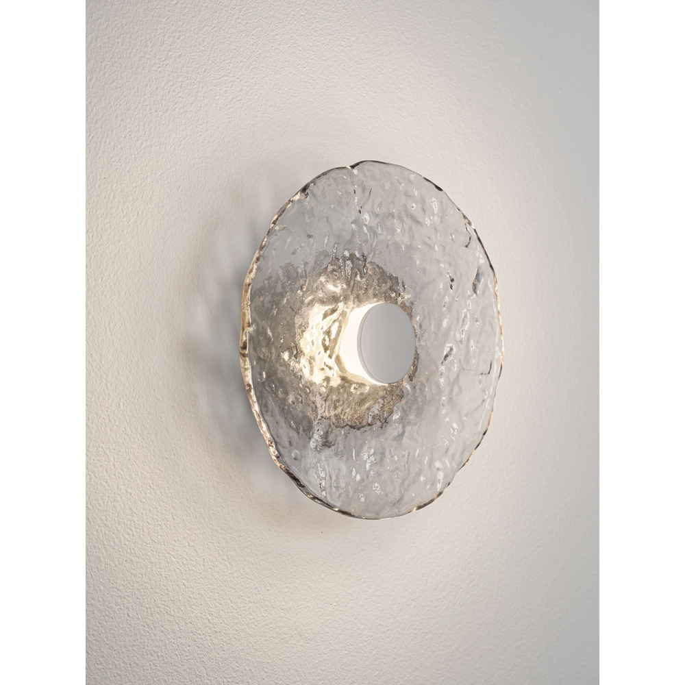 Wandlampe Delion Chrom mit Glas Lyora 5212063503359