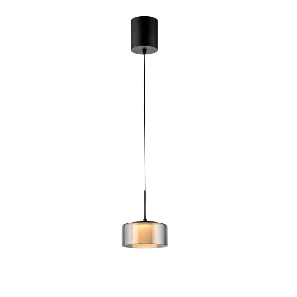 Schwarze Hängelampe Rika modern Paul Neuhaus 4012248383063