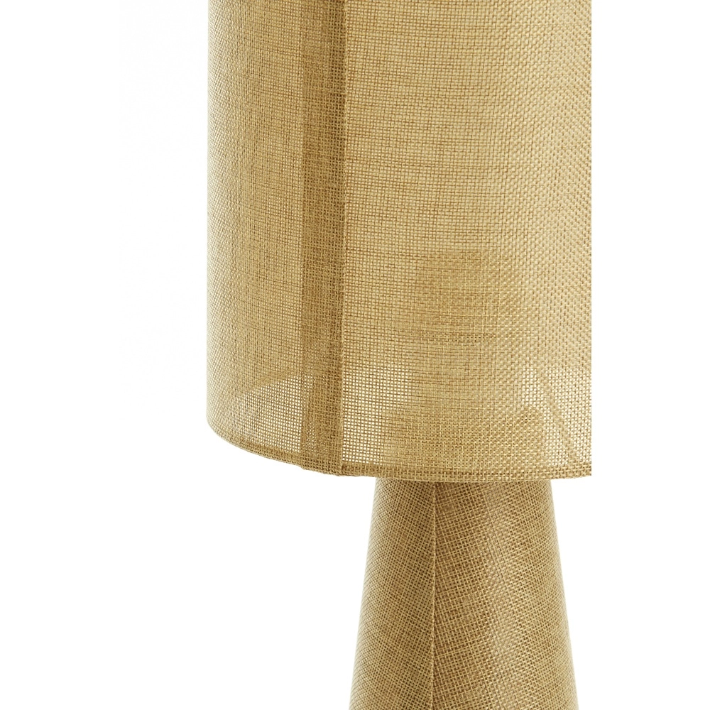 Boucle-Tischlampe Micky 58 cm – olivgrün Light & Living 8717807761141
