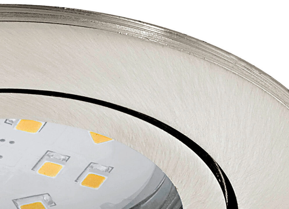 LED-Deckenspot Tedo 8cm Nickelmatte Eglo 9002759316884