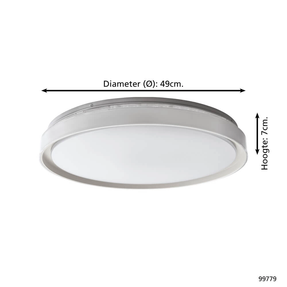 LED-Deckenleuchte Seluci Ø 49cm Eglo 9002759997793