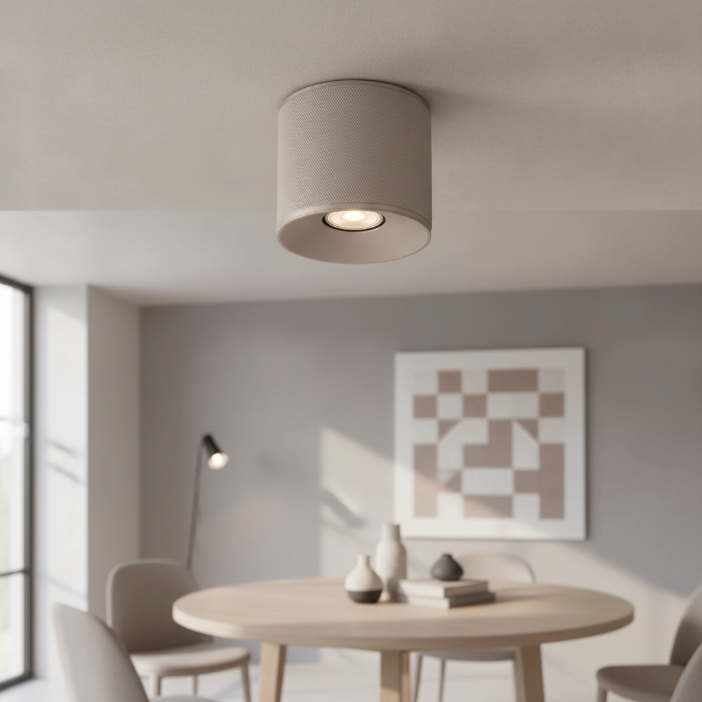 Deckenlampe Costa Champagner