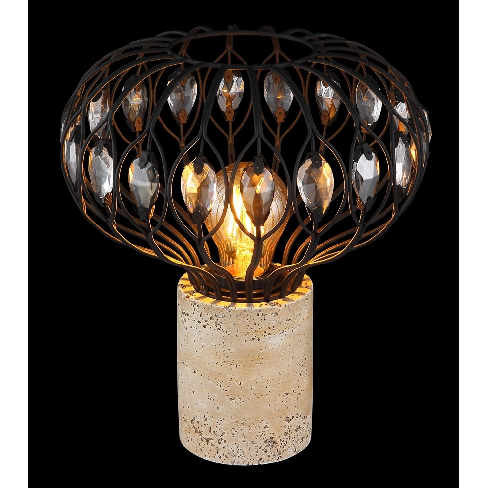 Tischlampe Dorthy Country Black Globo 9007371566075