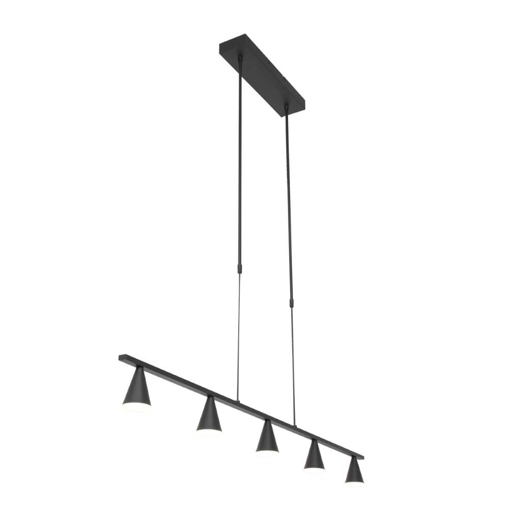 Design-Hängelampe Vortex 120 cm – Schwarz Steinhauer 8712746135466