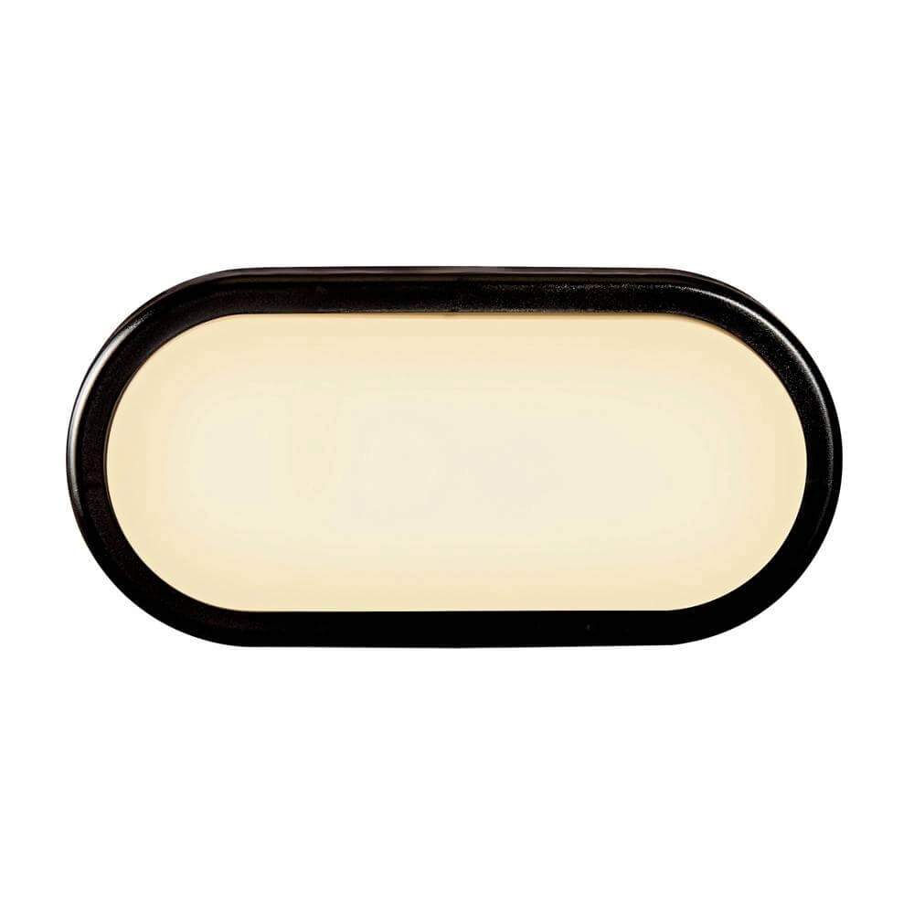 Schwarze Wandleuchte Cuba Outdoor Oval Nordlux 5704924004704