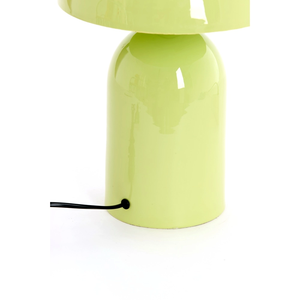 Pilztischlampe Tolima Glanzhellgrün – Ø 31 cm Light & Living 8717807807863